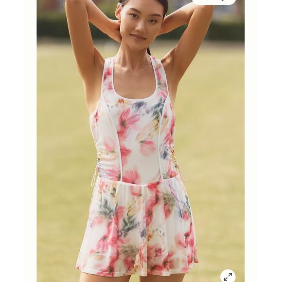 Anthropologie Daily Practice Floral Dress L NWT - Picture 1 of 6